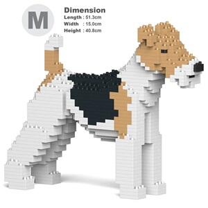 Wirehaired Fox Terrier Dog Ledo Sizes Medium (Original)