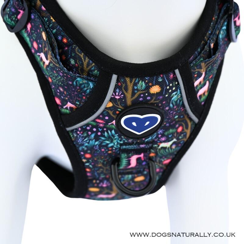 ENCHANTED FOREST - INSECT REPELLING DOG HARNESS FROM WHIPPA SNAPPA