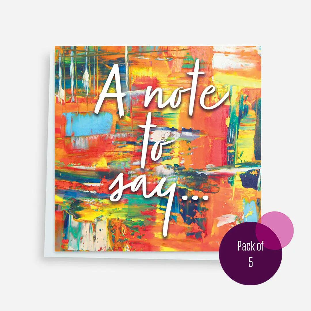 A Note to Say Notecards