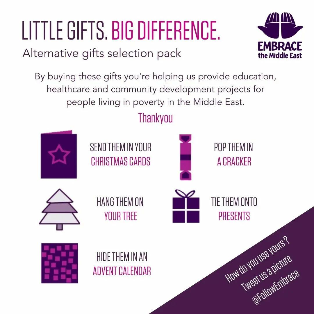 Alternative Gifts Selection Pack Embrace the Middle East Trading
