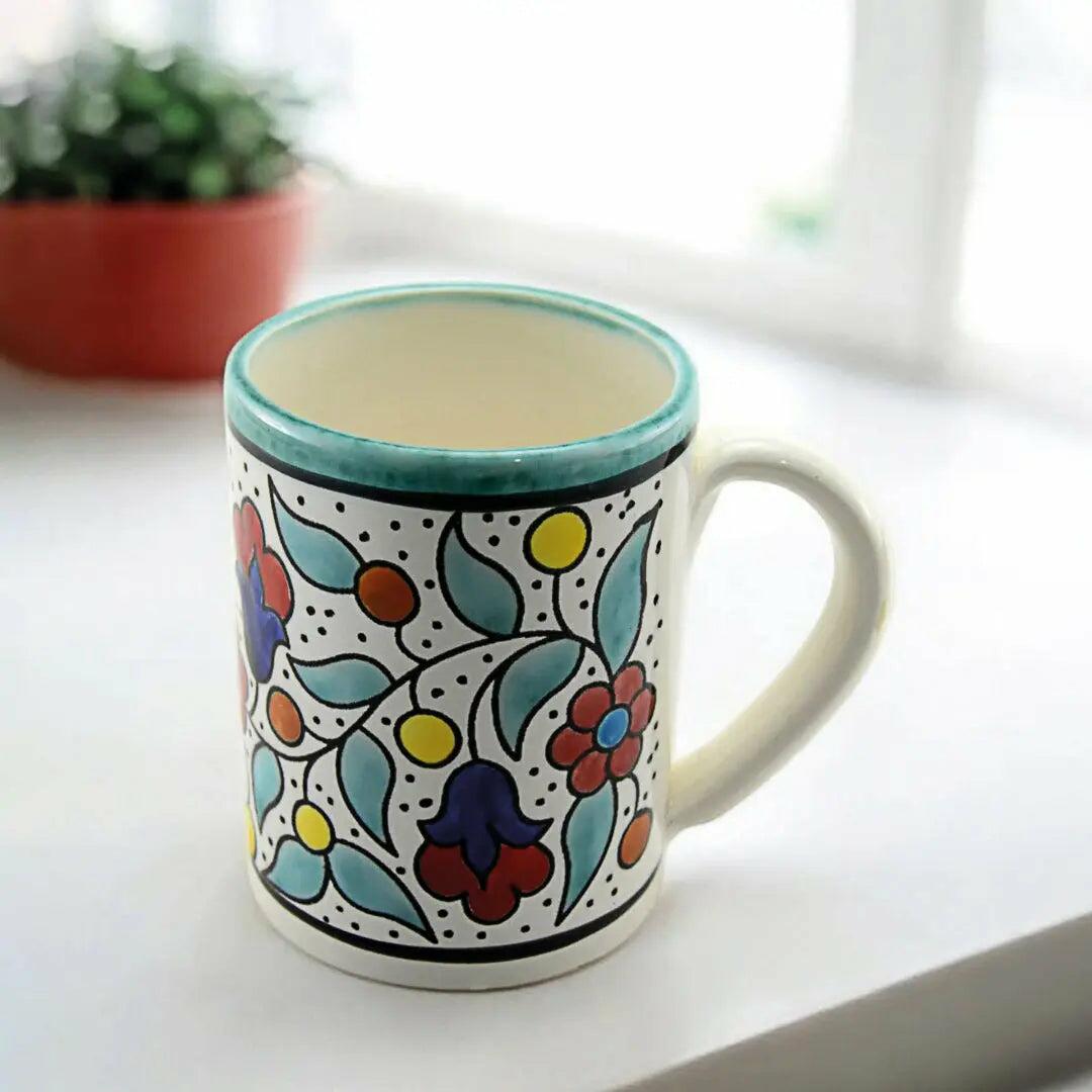 Homeware Palestinian Vibrant Floral Mug   
