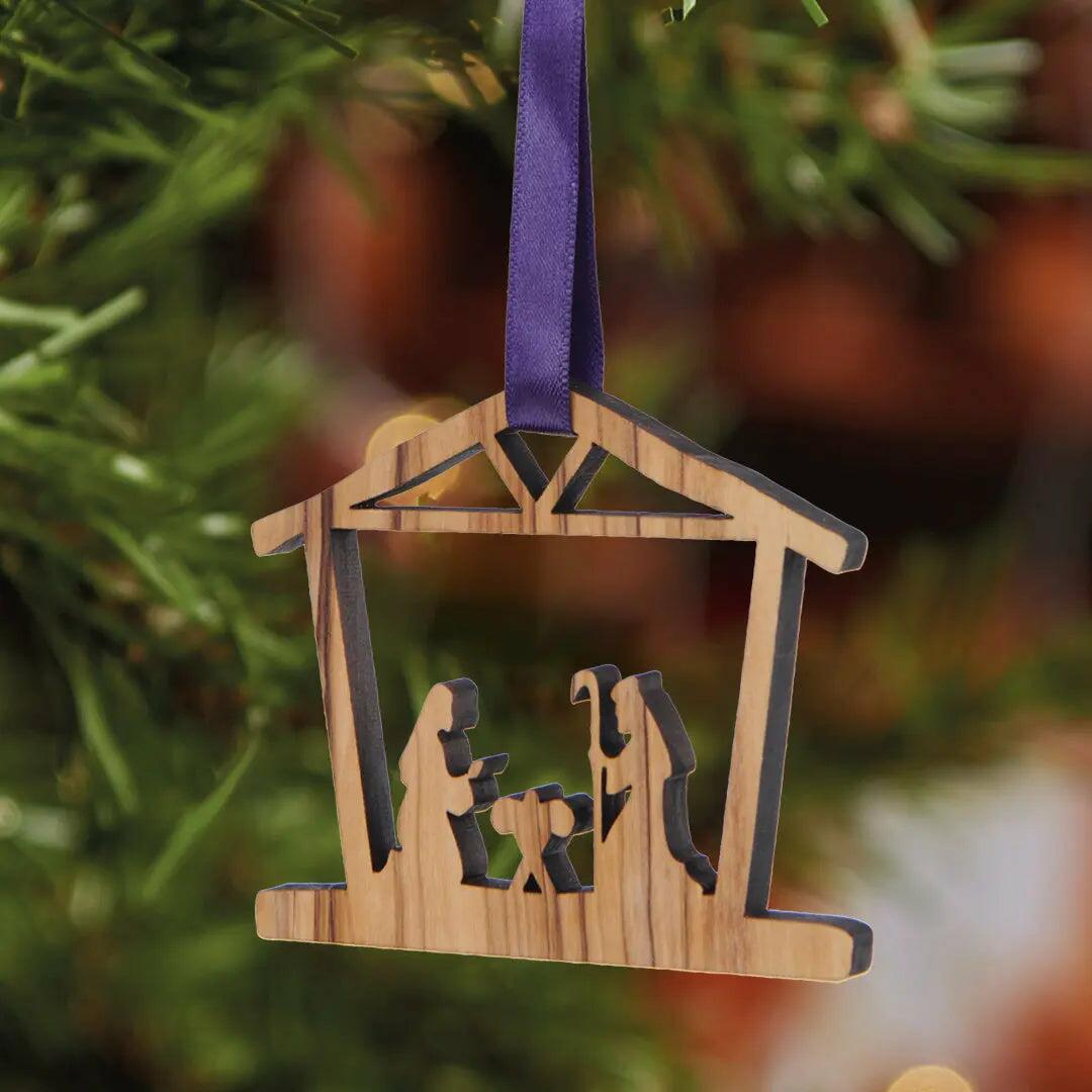 Devotional Olive Wood Holy Night Decoration lifestyle