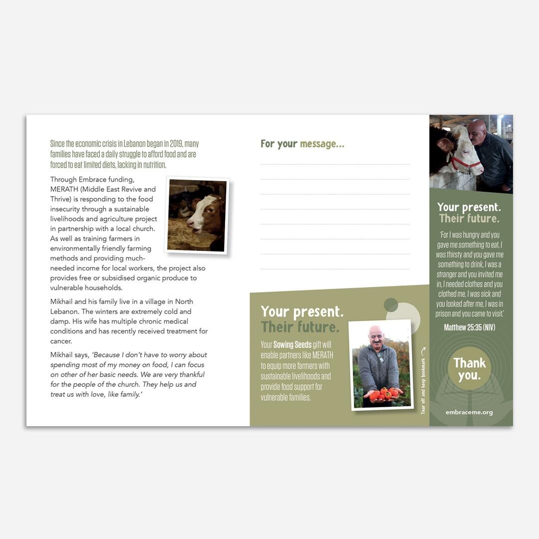 Alternative Gift Sowing Seeds