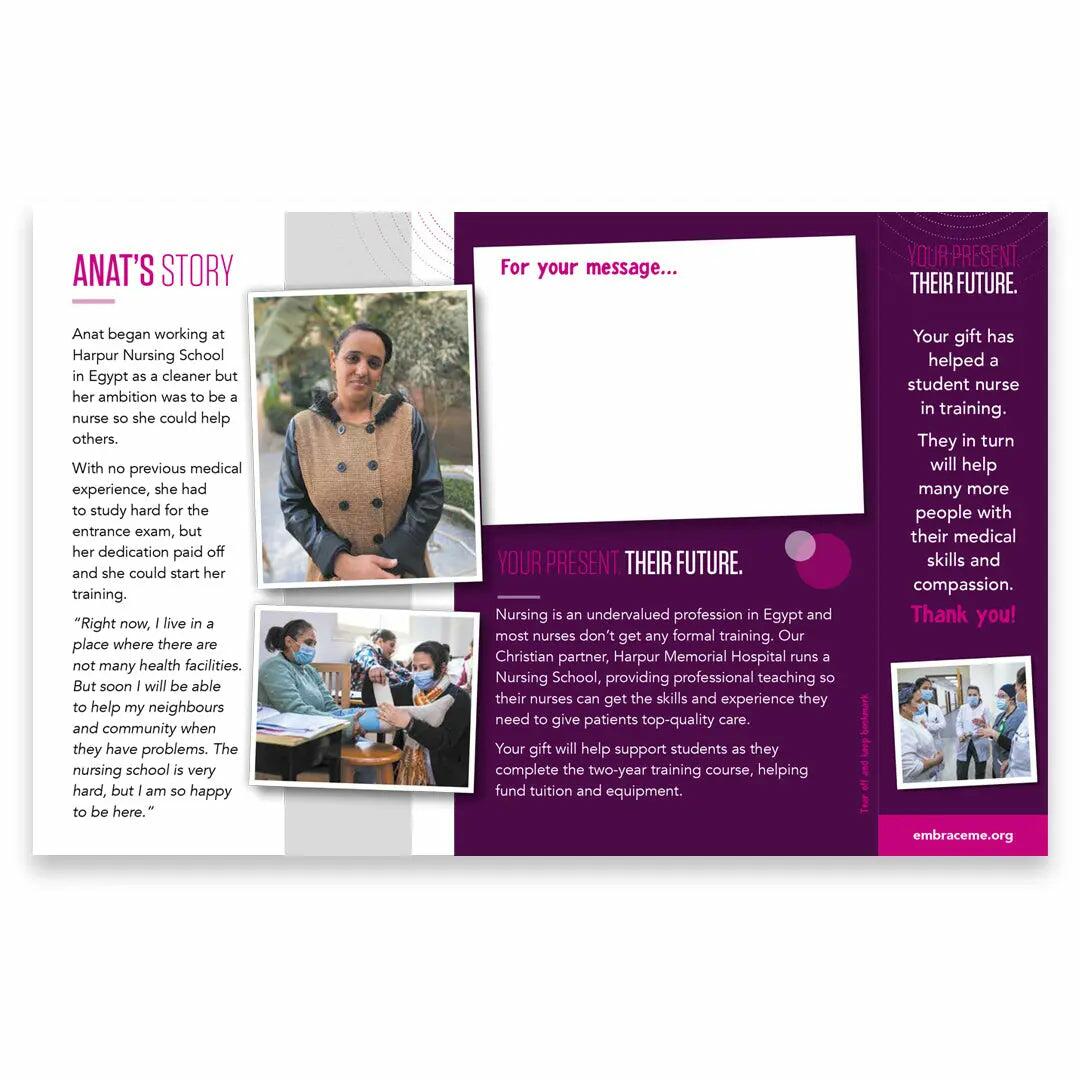 Alternative Gift Training for A Nurse