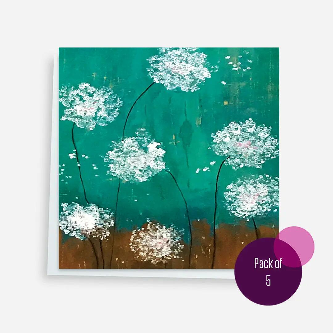 Blessings and Blooms notecards