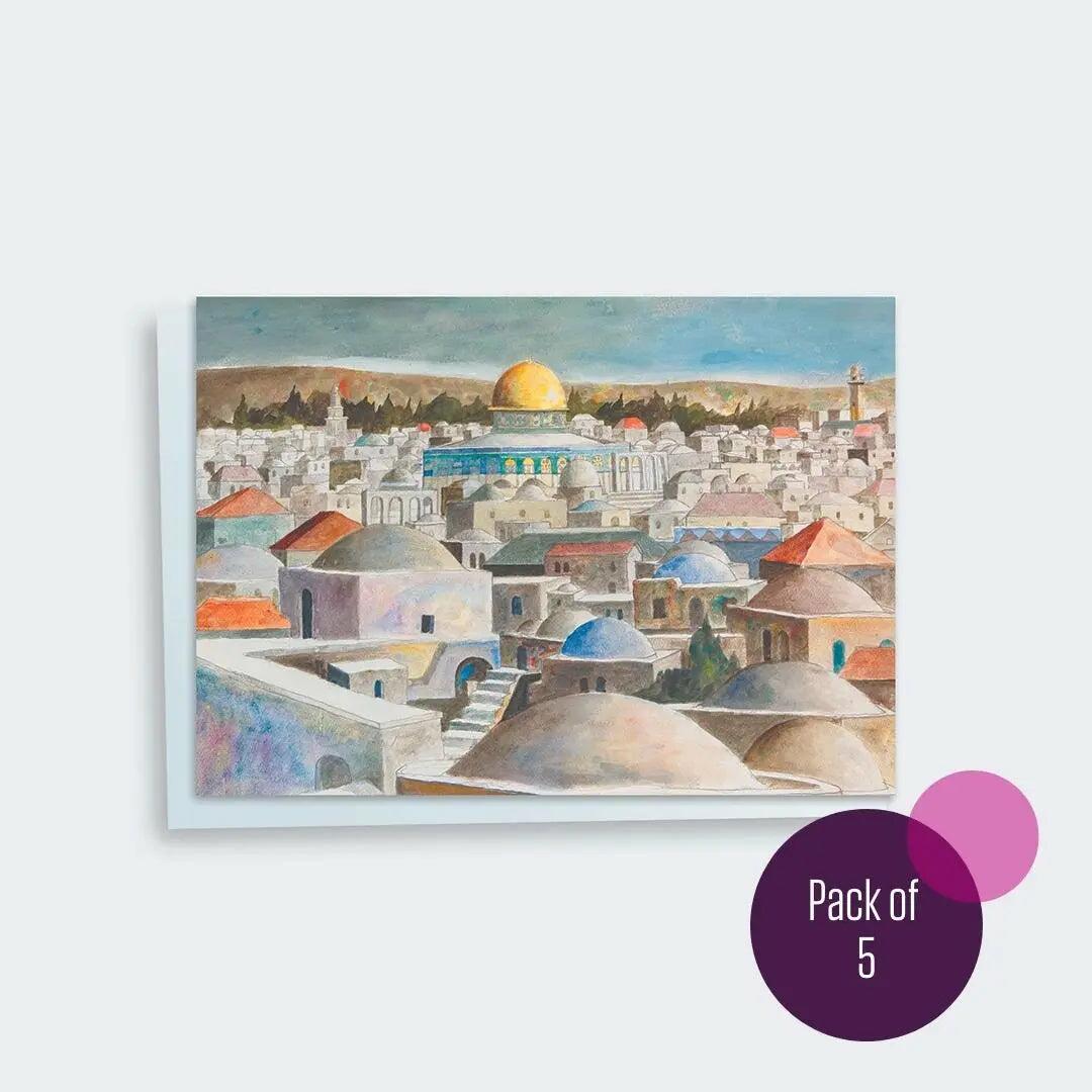 Notecards Jerusalem Rooftops