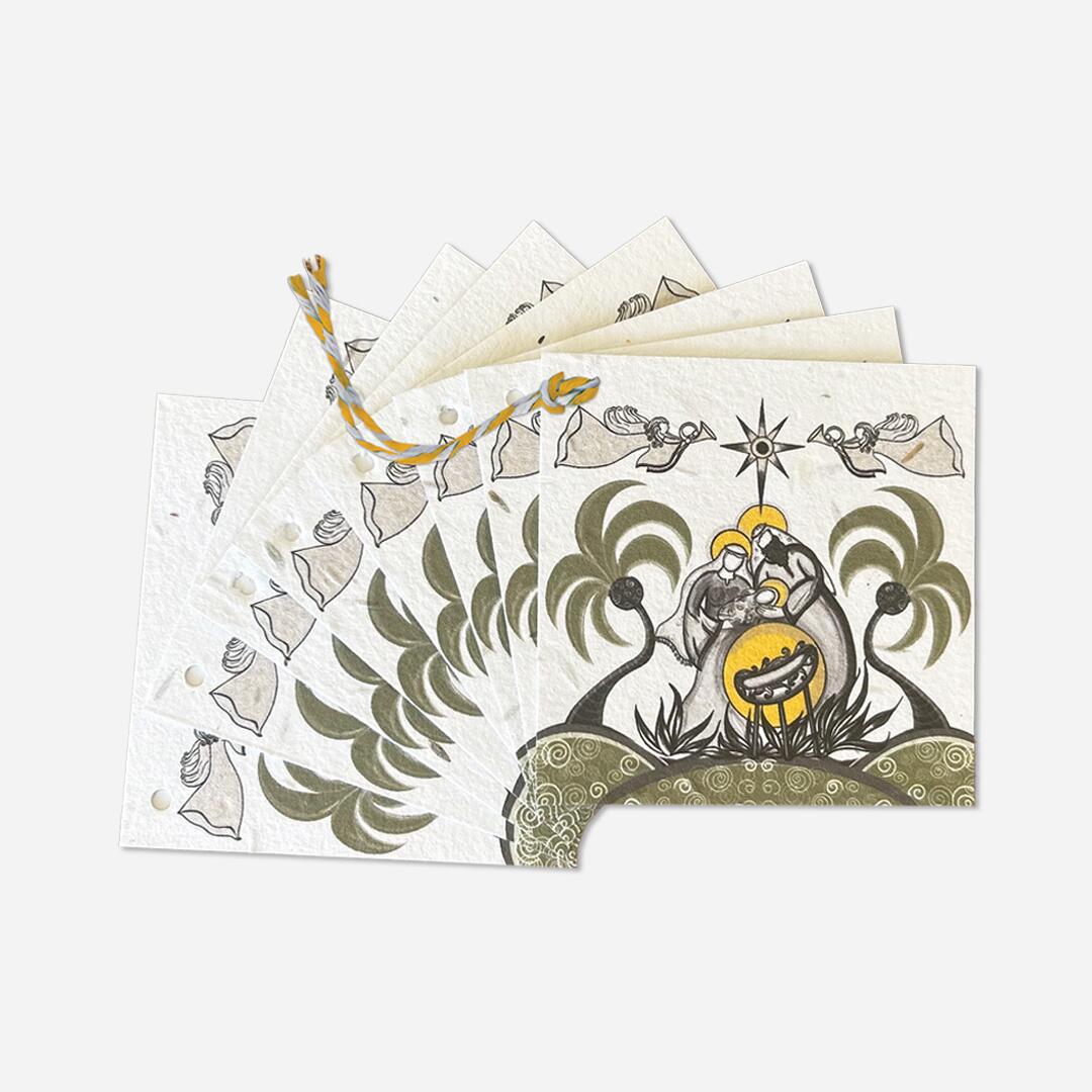 Embrace the Middle East - Stationery - O Night Diving Plantable Christmas Gift Tags - Pack of 10