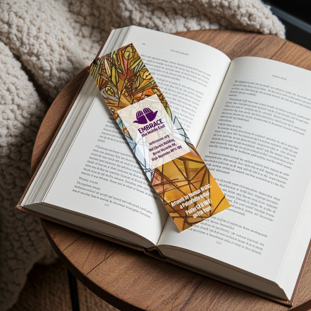 Embrace the Middle East - Stationery - Palestinian Olive Tree Bookmark