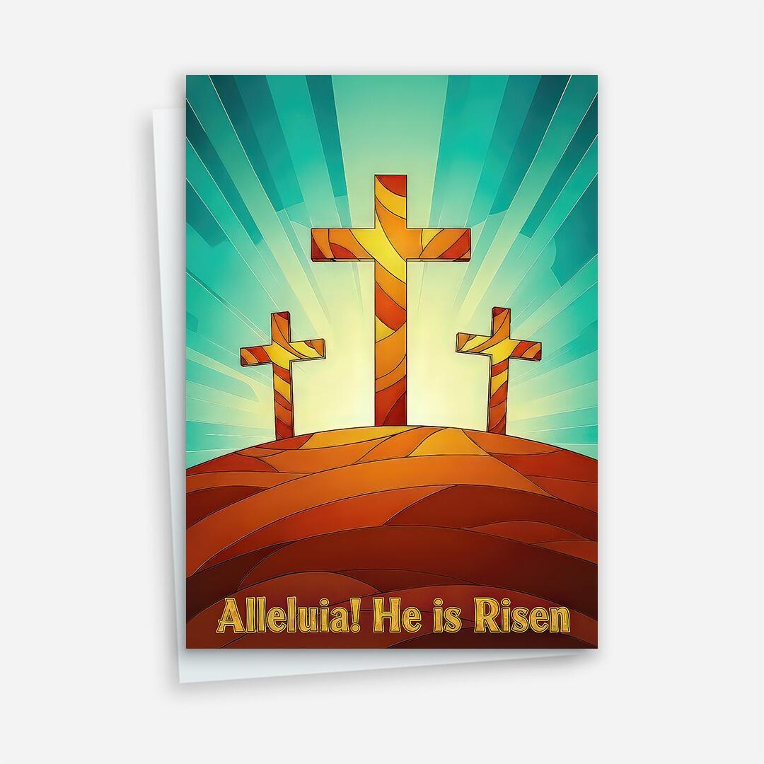 Alleluia! He is Risen Easter Cards