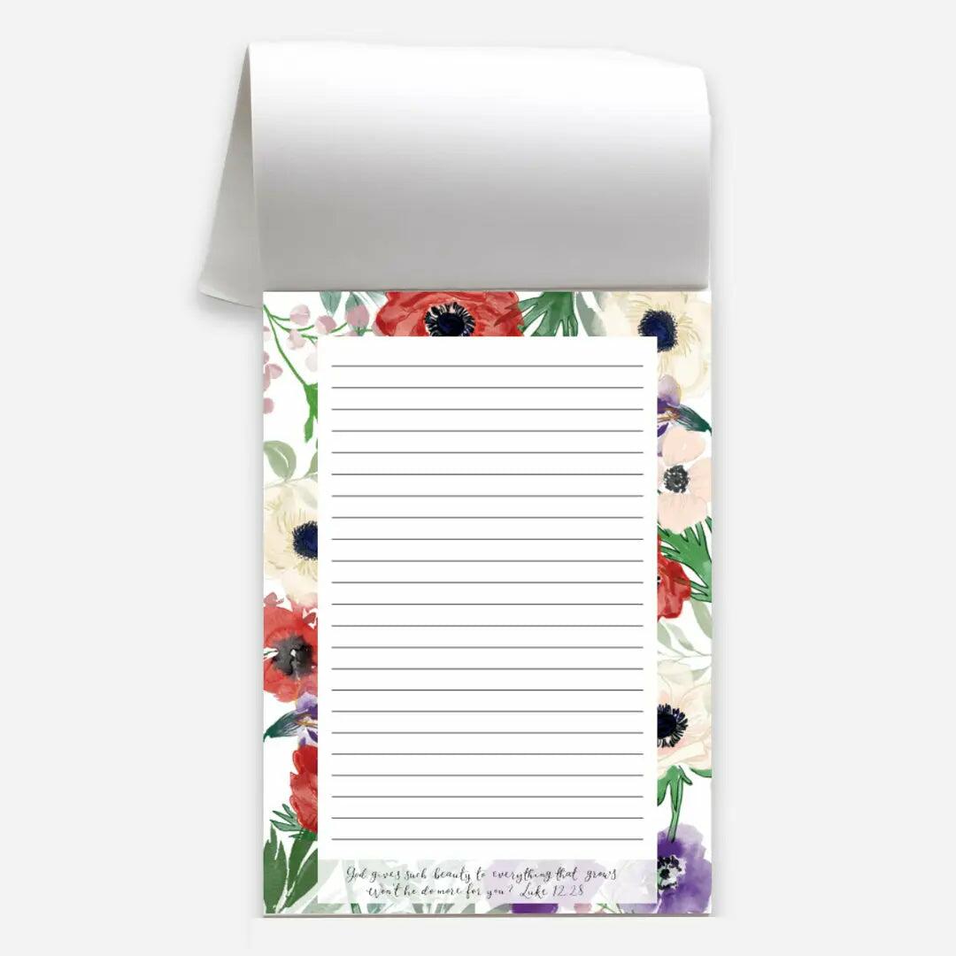 Stationery Anemone Jotter