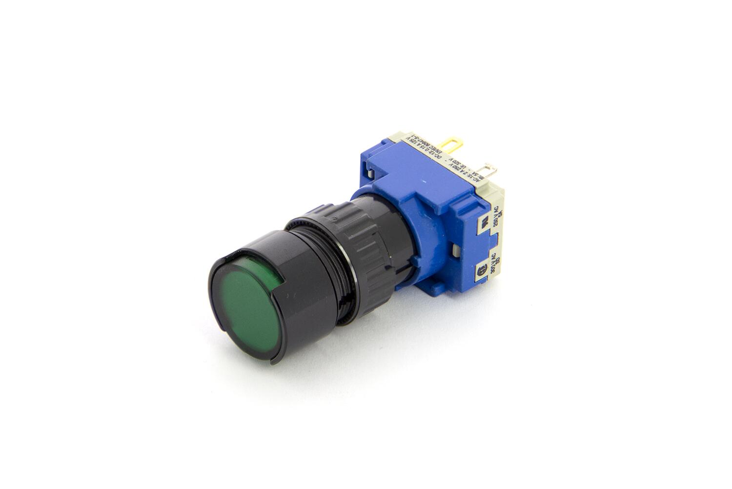 Switch with green lens