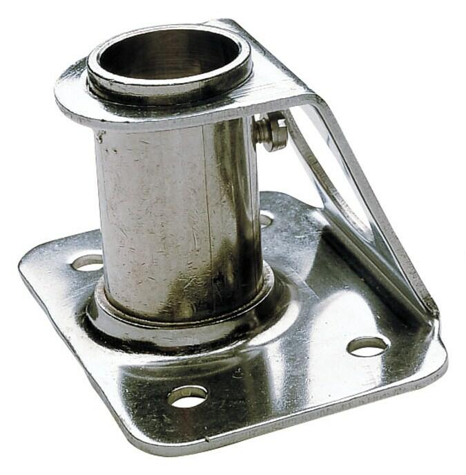 Stanchion socket, straight