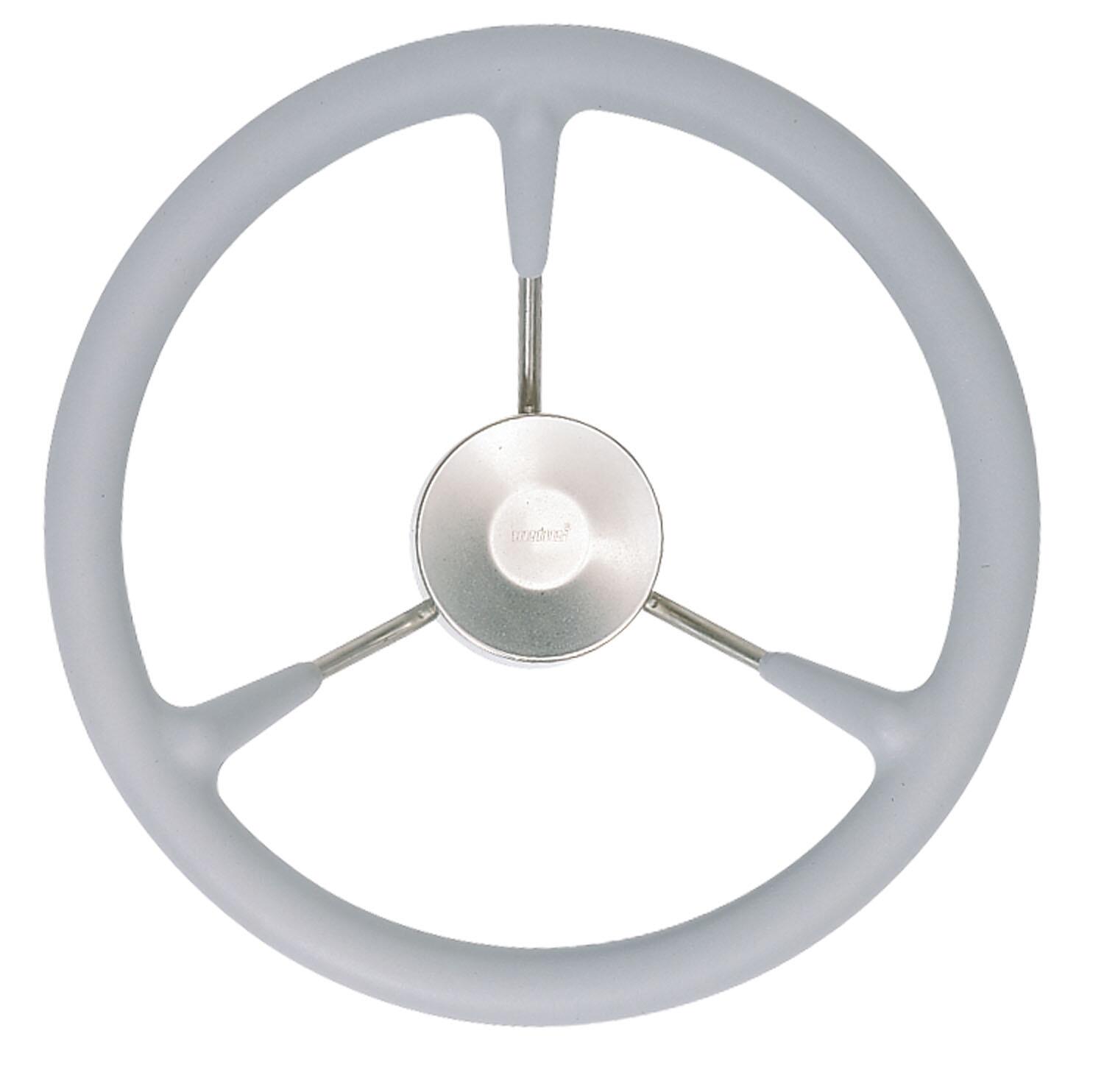 VETUS steering wheel (320 mm - 12") with PU-foam layer grey