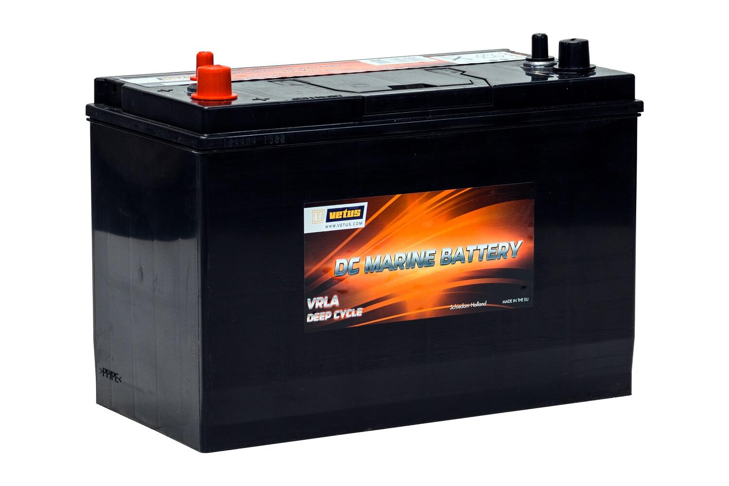 Vetus deep cycle battery, 110Ah, twin connection