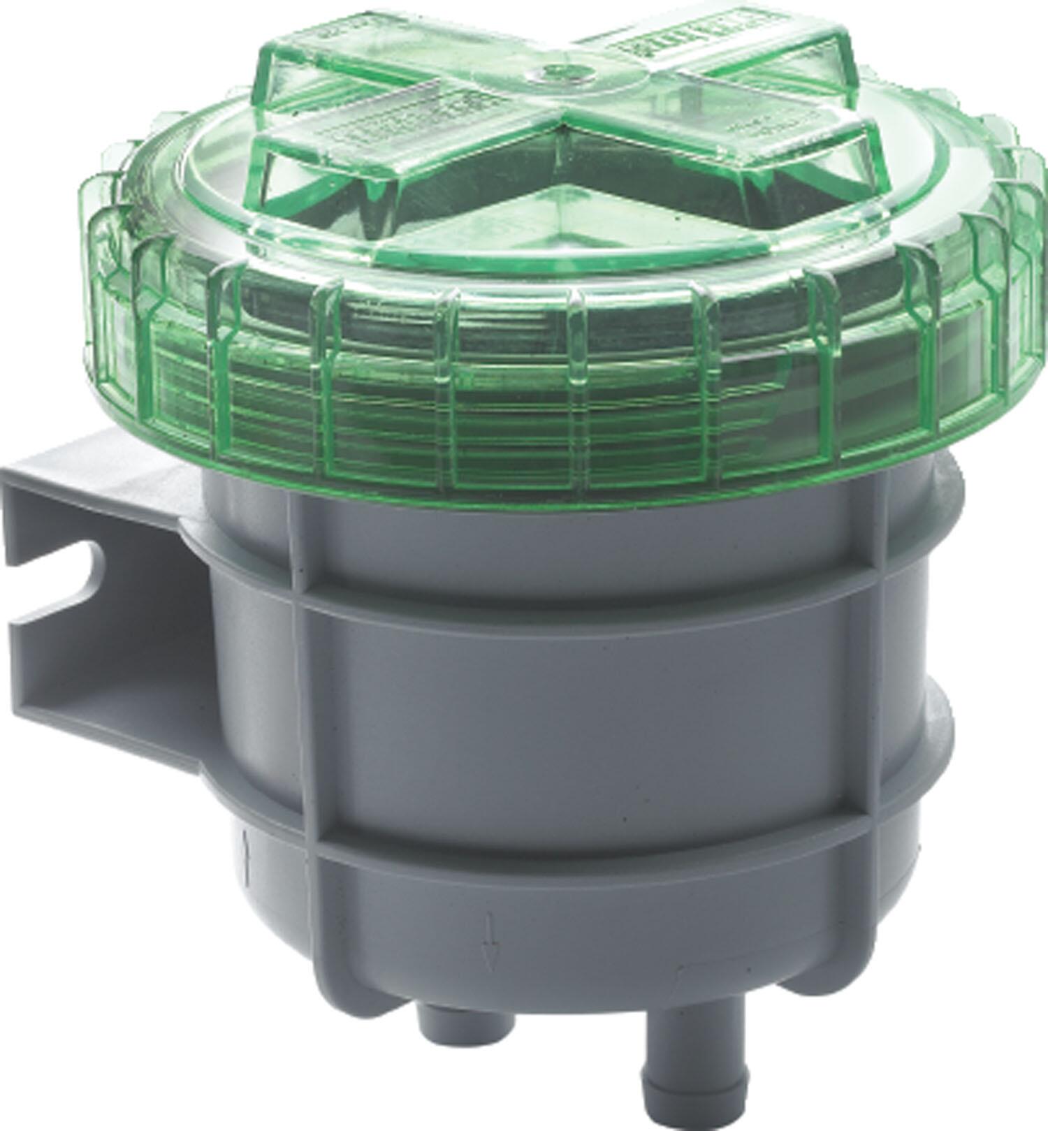 Large no-smell filter for waste tanks, for 38mm hose