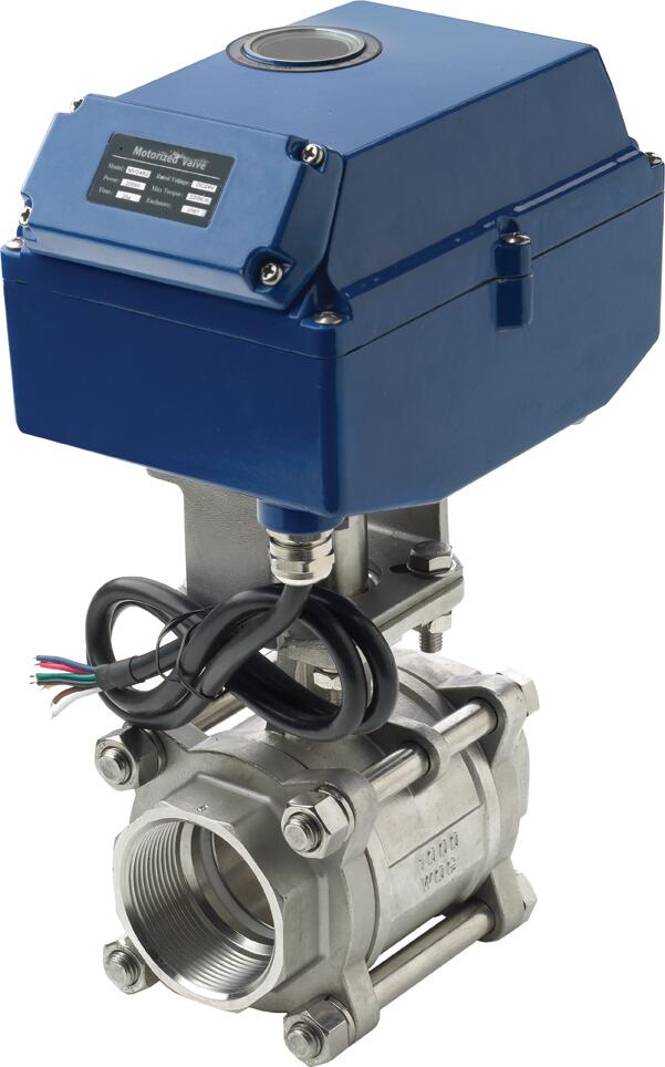 VETUS motorized ball valve, 2" internal thread, 24V