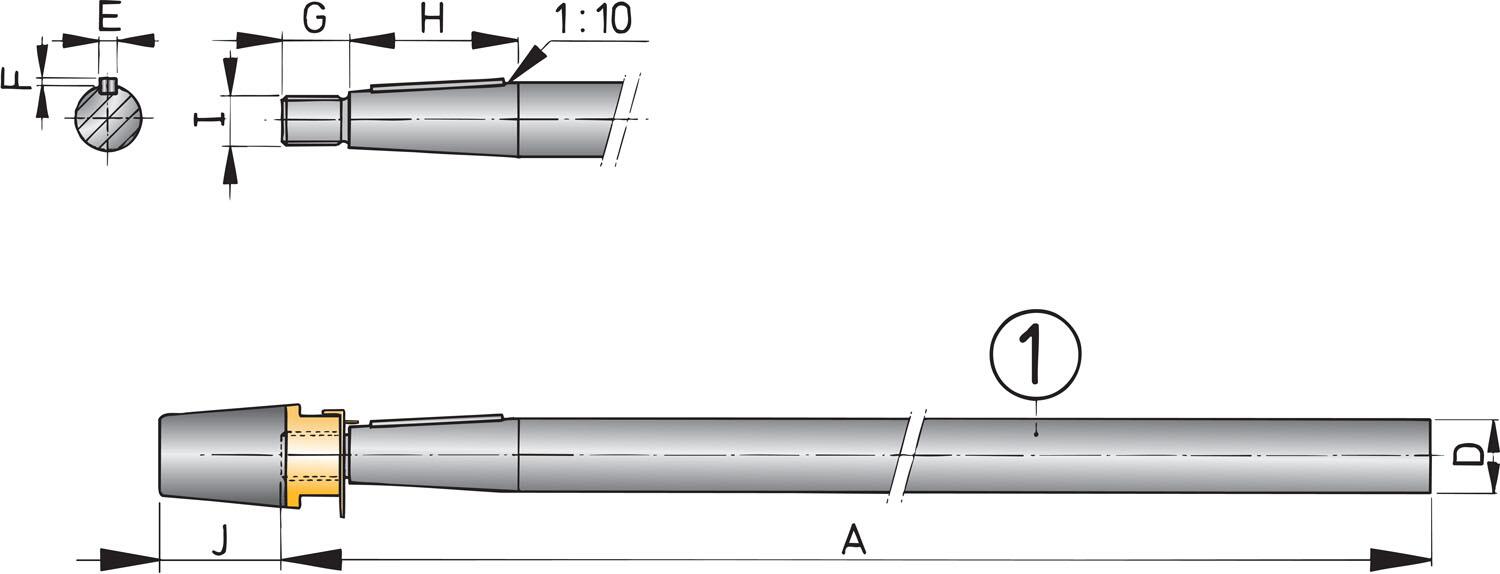 Ss shaft 30mm