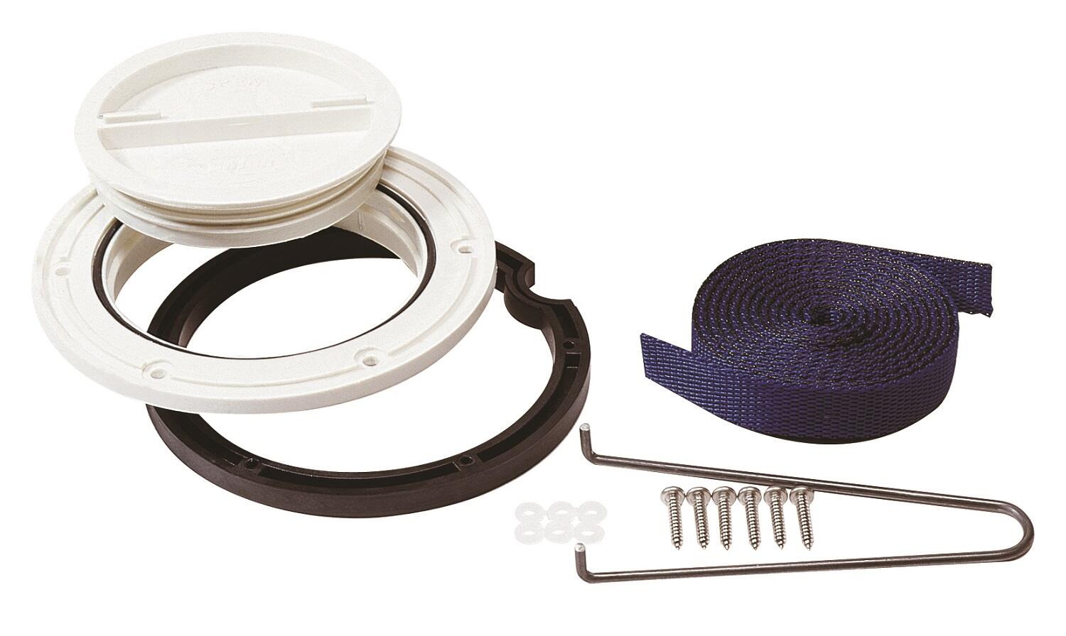 Connection kit waste water tank