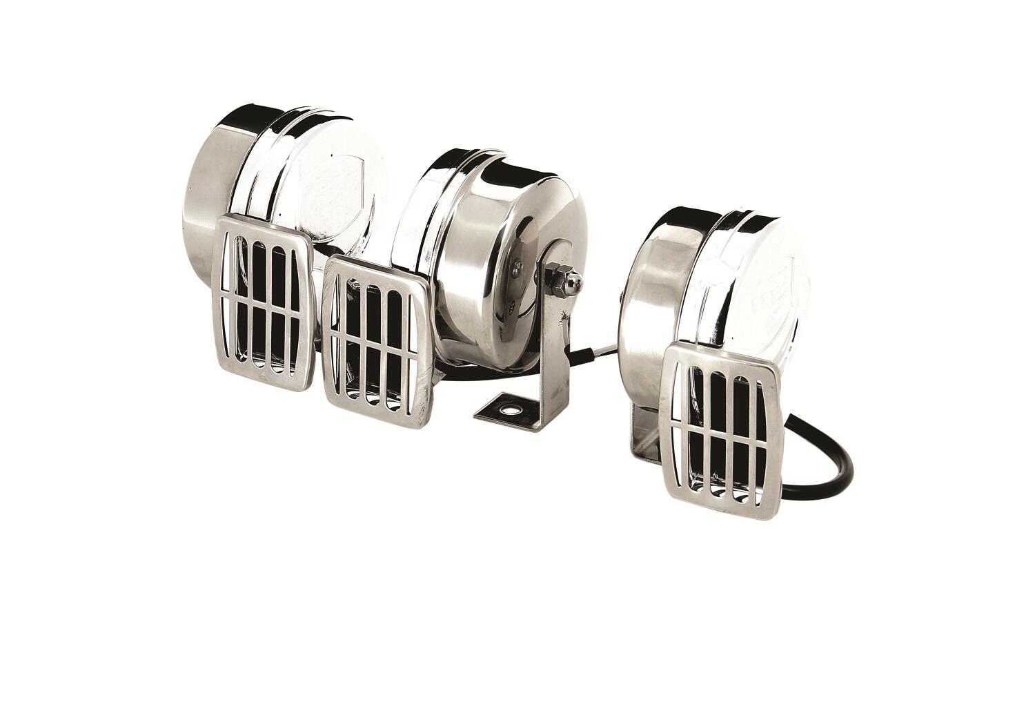 Compact electric horn