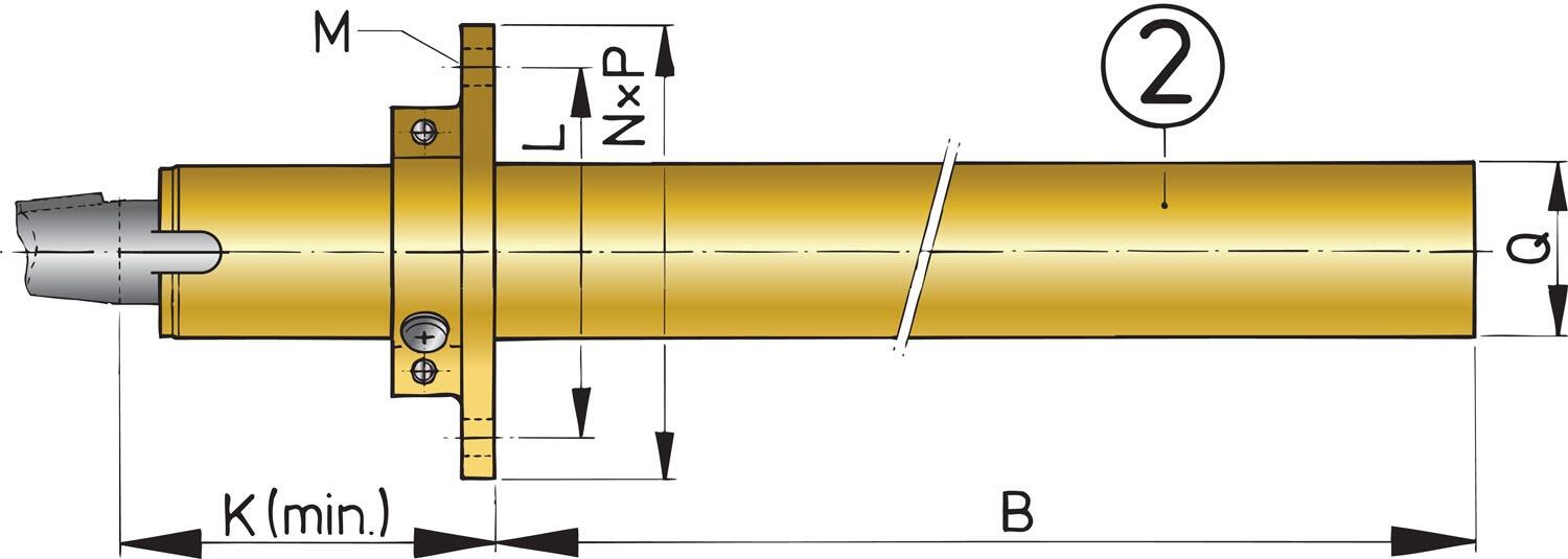 Bronze Stern Tubes