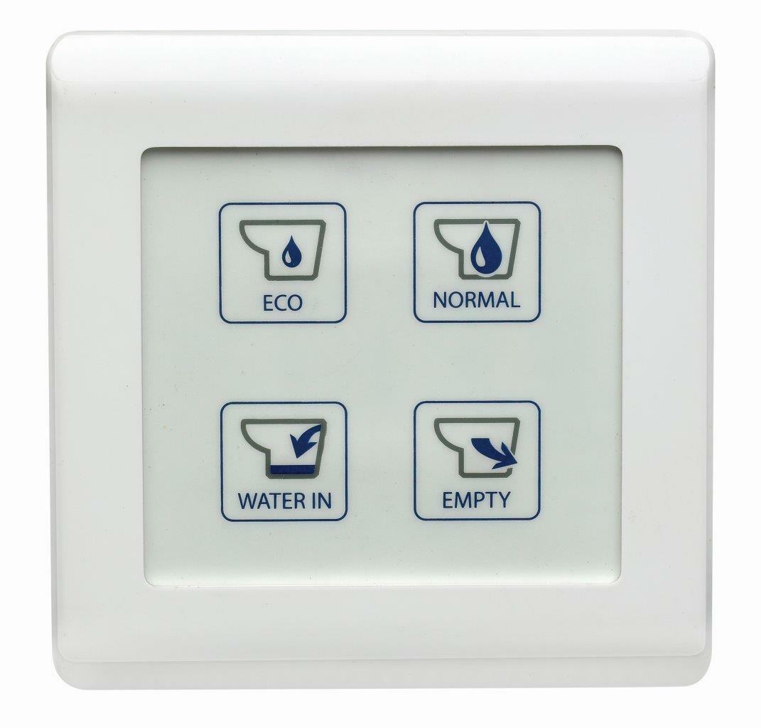 Control panel for TMWQ toilet