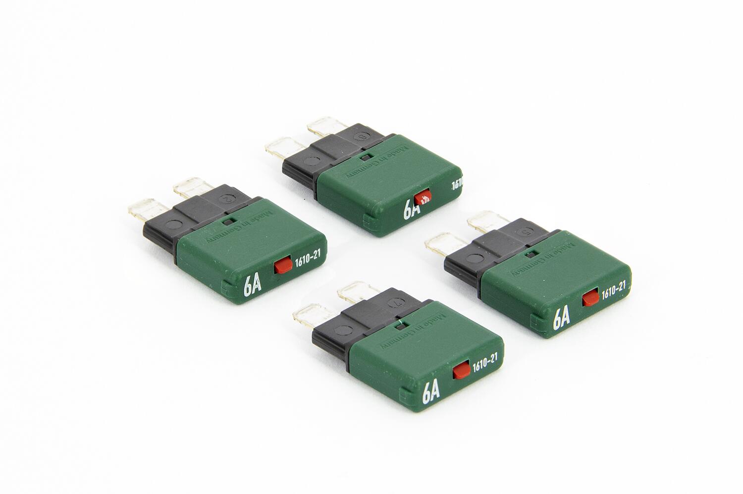 VETUS automatic fuses 6A for P8FA (set of 4 pcs.)