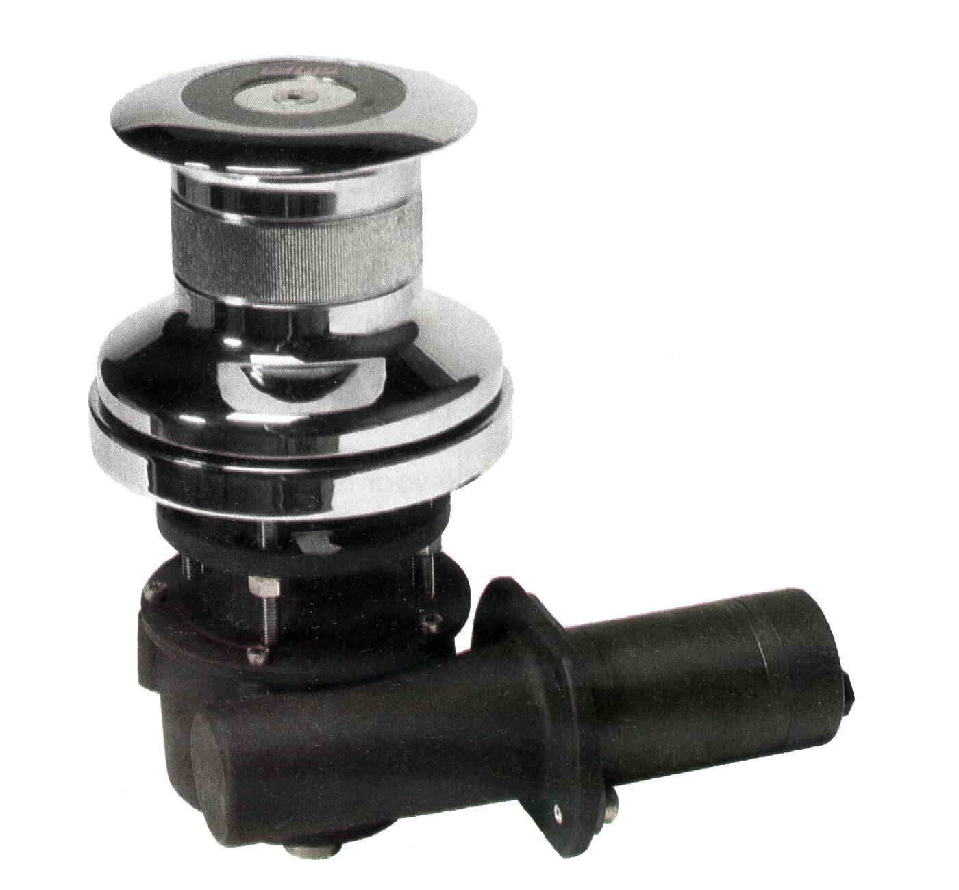 Capstan with hydraulic motor