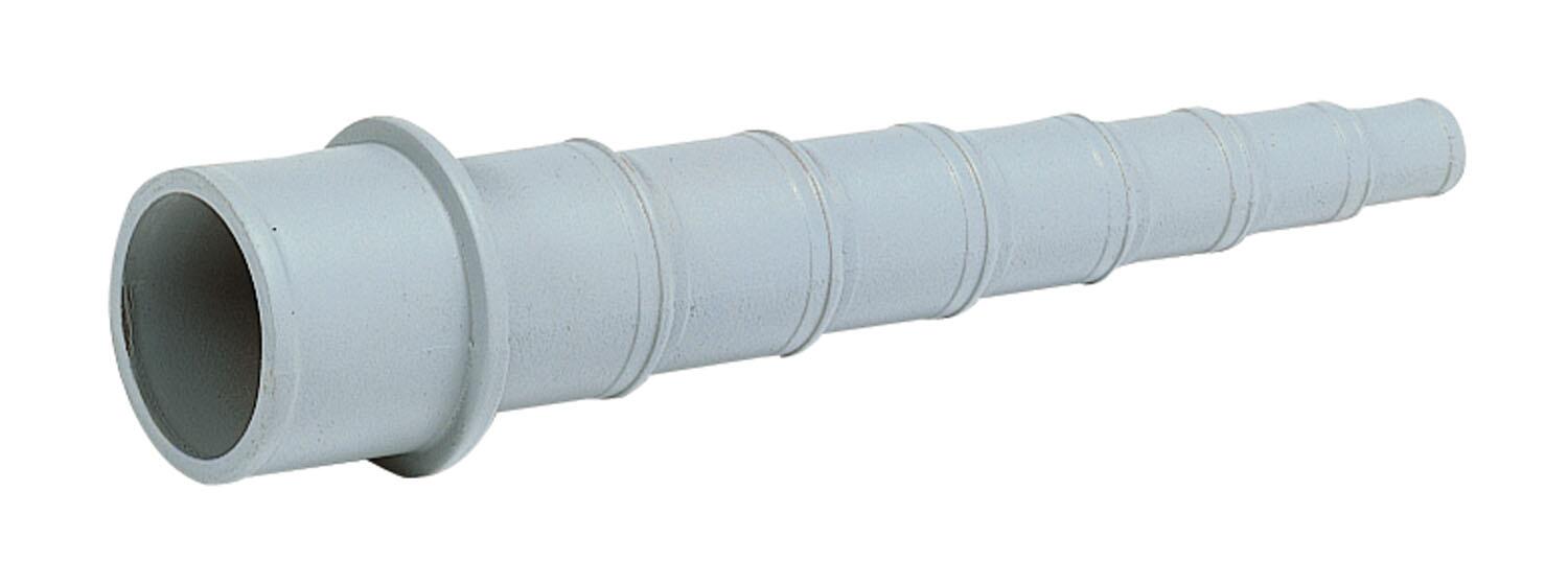 Plastic hose adapter, 13-38mm diameter