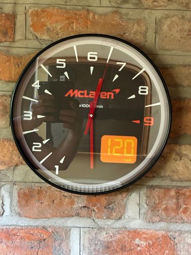 mclaren clock