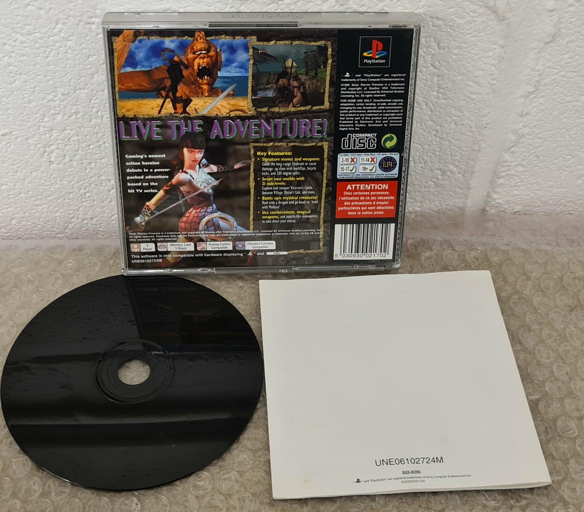 xena warrior princess playstation 1