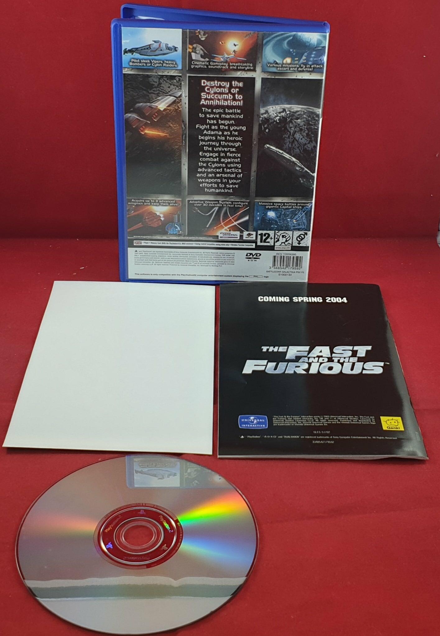 Battlestar Galactica complet sur Playstation 2 - PS2 FR TBE