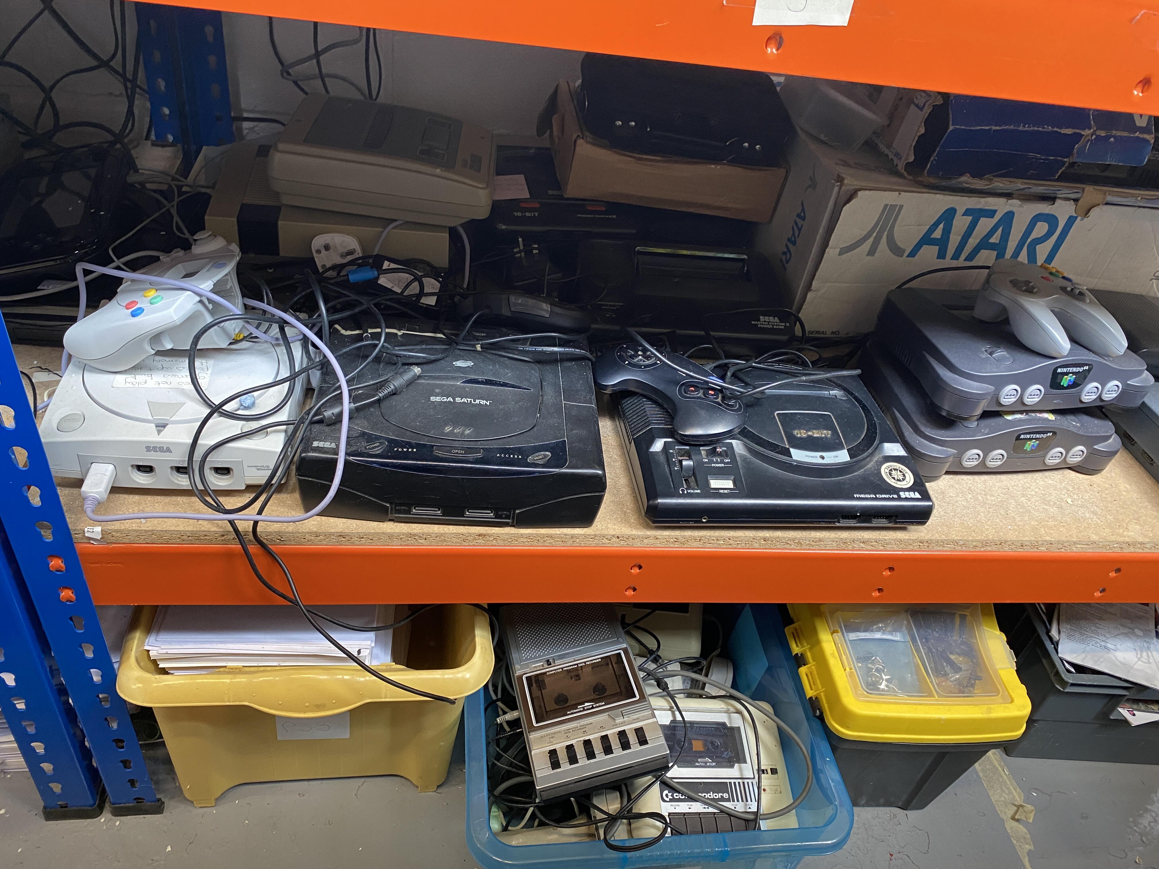 Retro Gamer Heaven retro consoles for testing games