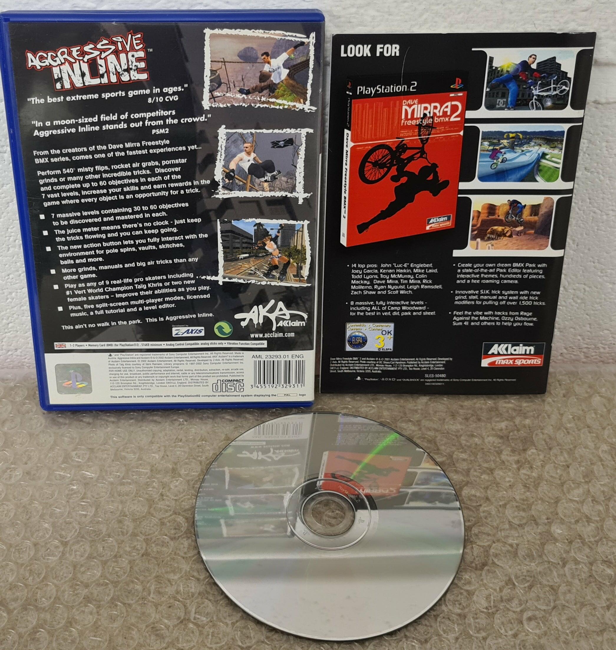Aggressive Inline Sony Playstation 2 (PS2) Game