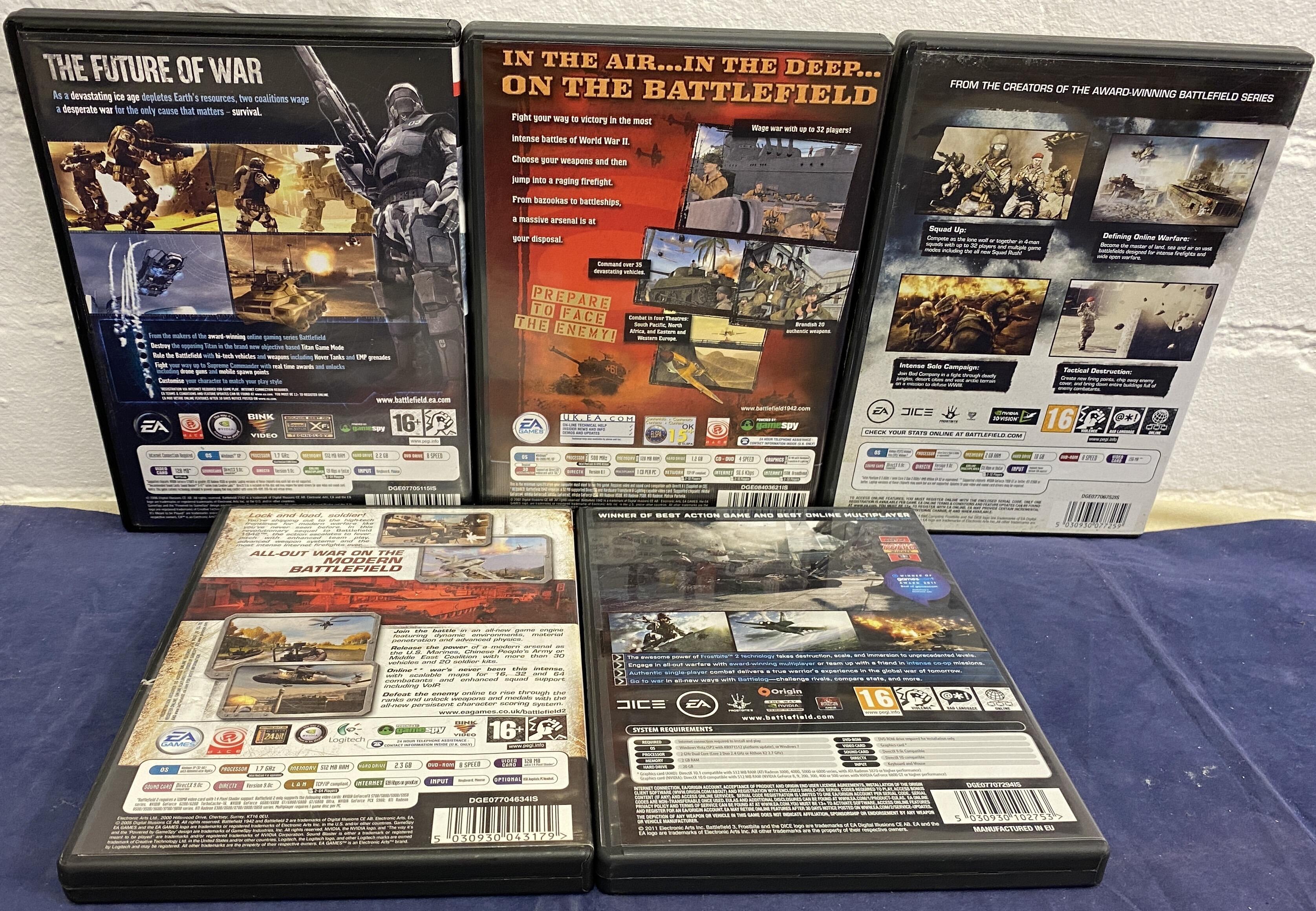 Battlefield PC Collection – 1942, 2, 2142, Bad Company 2 & Battlefield ...