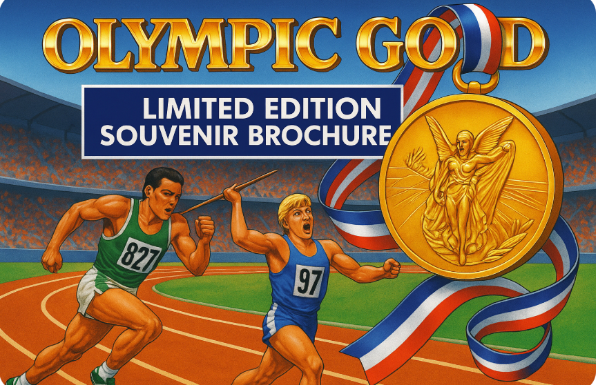 The Olympic Gold Souvenir Brochure – A Rare Master System Treat