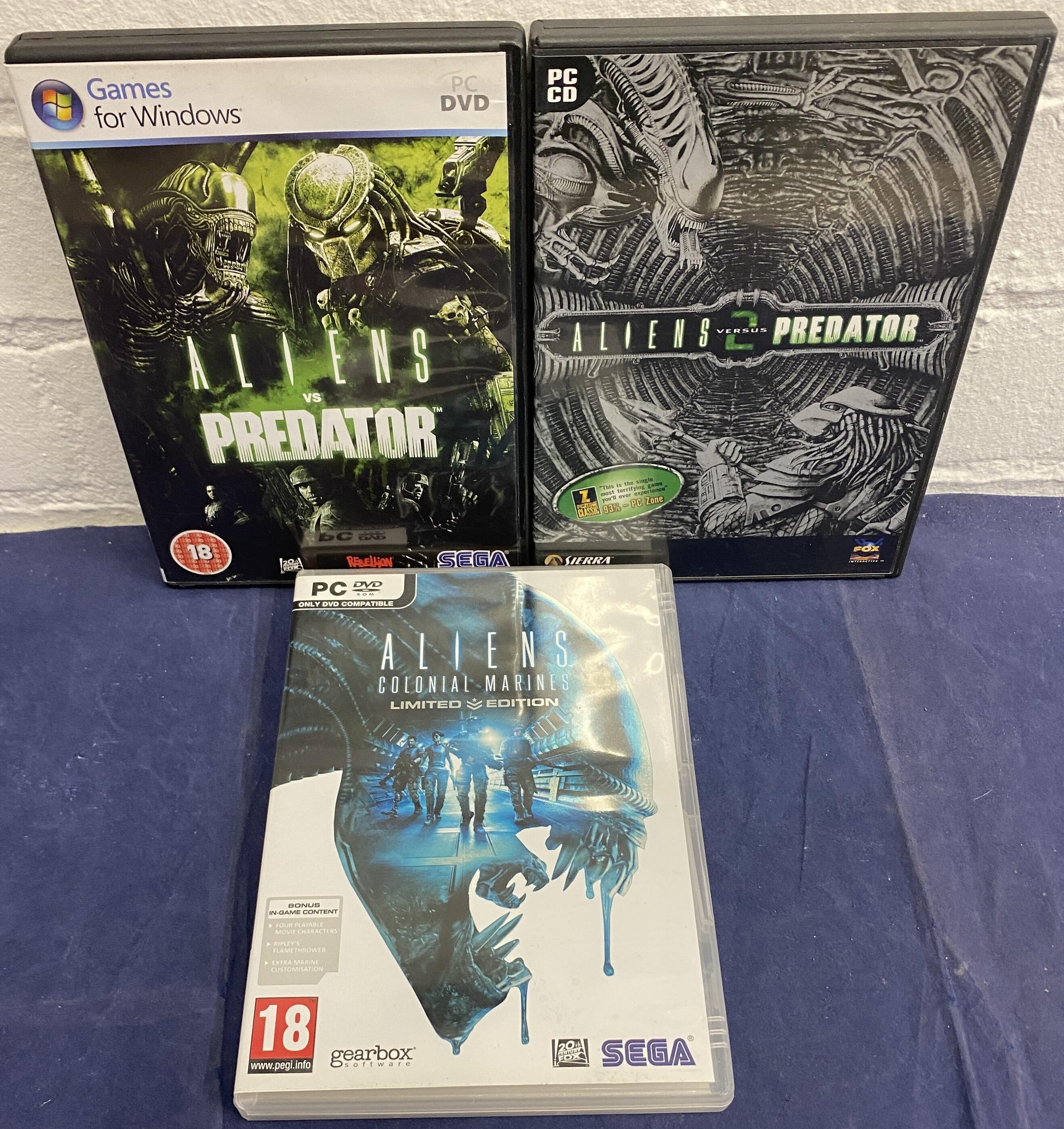 Aliens vs Predator & Aliens Colonial Marines PC Bundle 3 Games – Tested