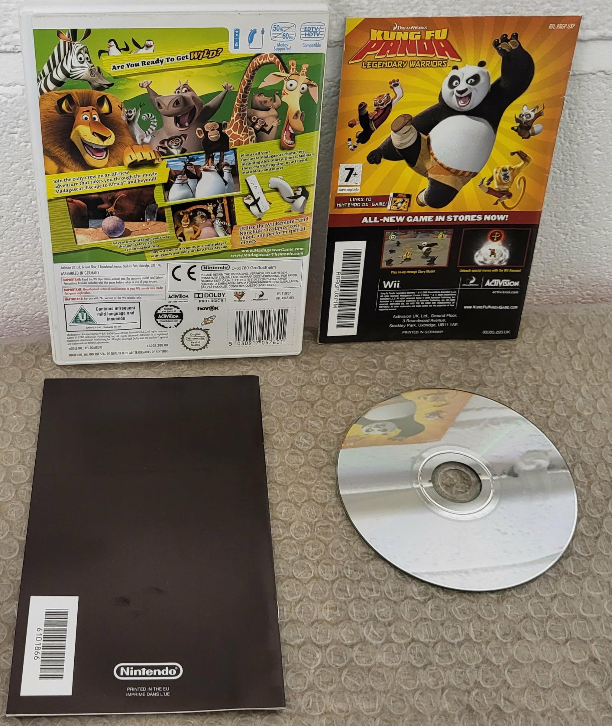Madagascar Escape 2 Africa Nintendo Wii Game