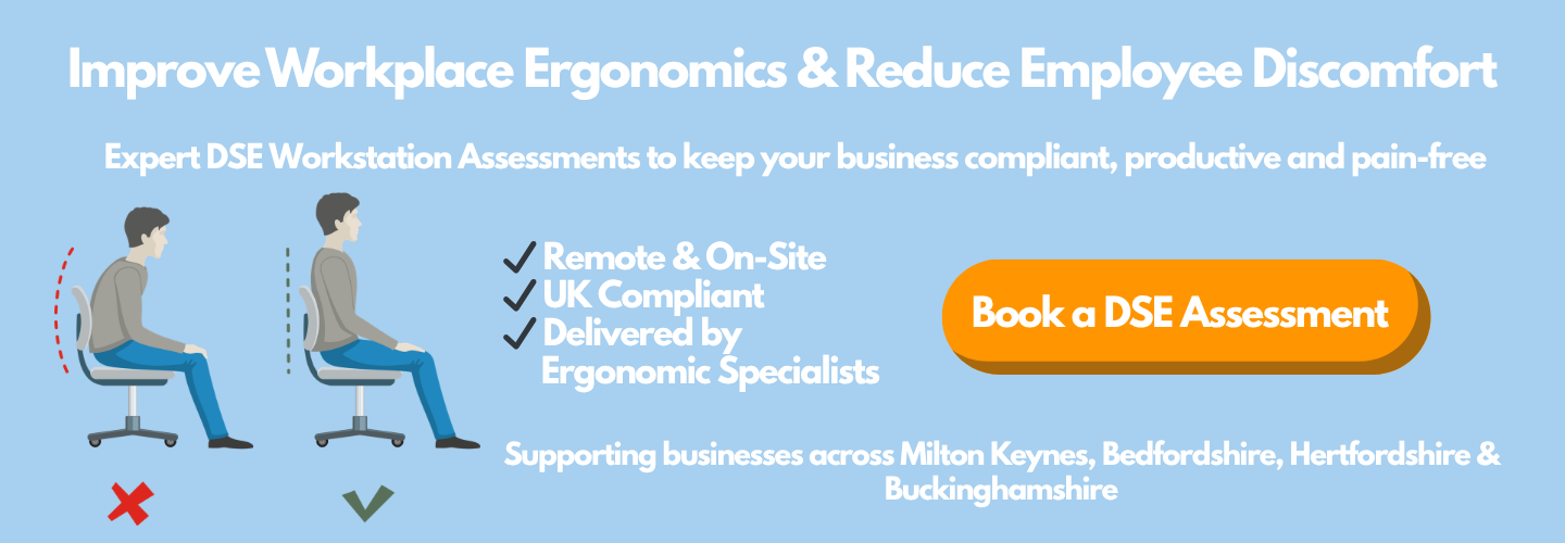 DSE workstation assessment service improving workplace ergonomics