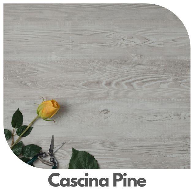 Cascina Pine MFC desk top 25mm office worktop with light wood effect finish