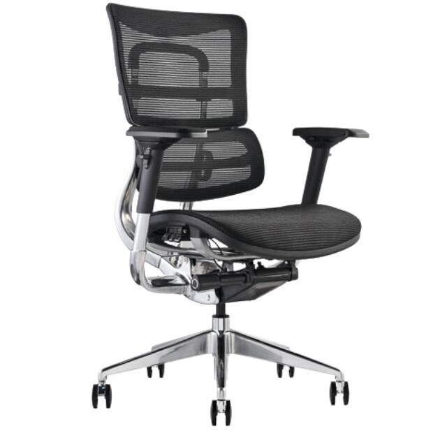 i29 ergonomic office chair angled view