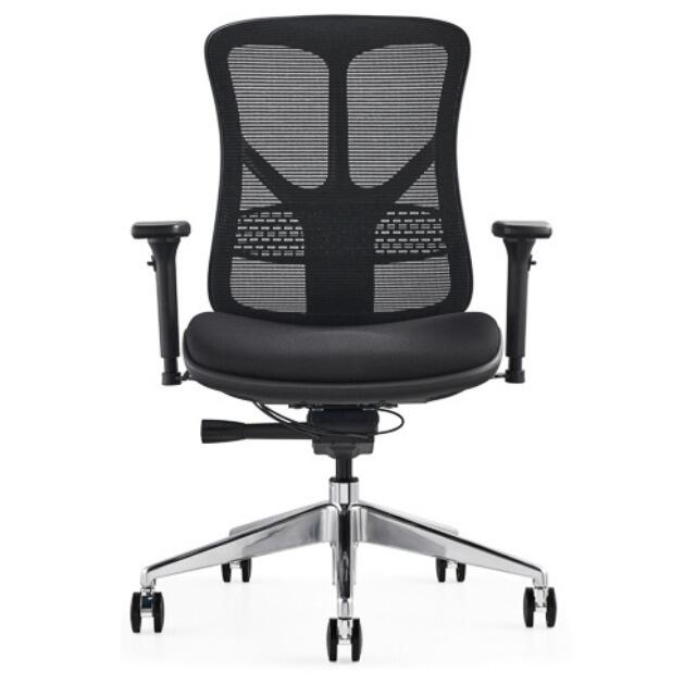 F94 ergonomic task chair with fabric seat front view