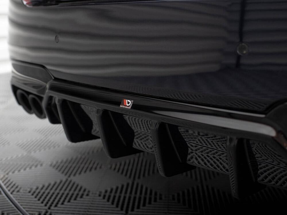 Rear Valance V.2 BMW 5 M-Pack F10 / F11 (Version with two double exhausts)