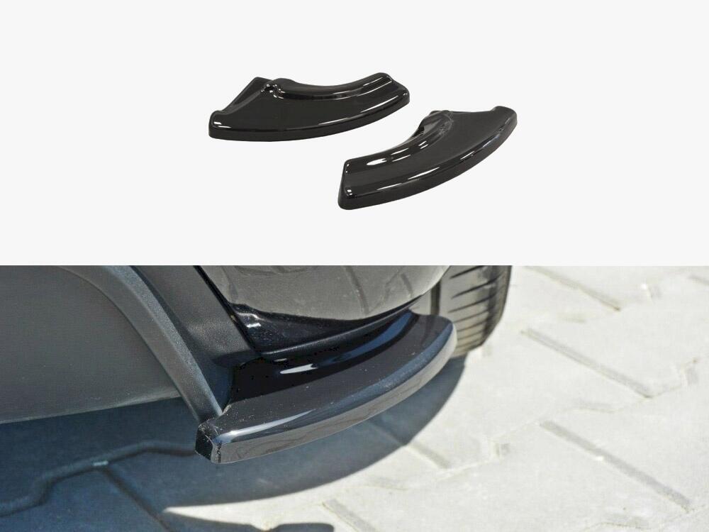 Rear Side Splitters Abarth Punto Evo - Carbon Look