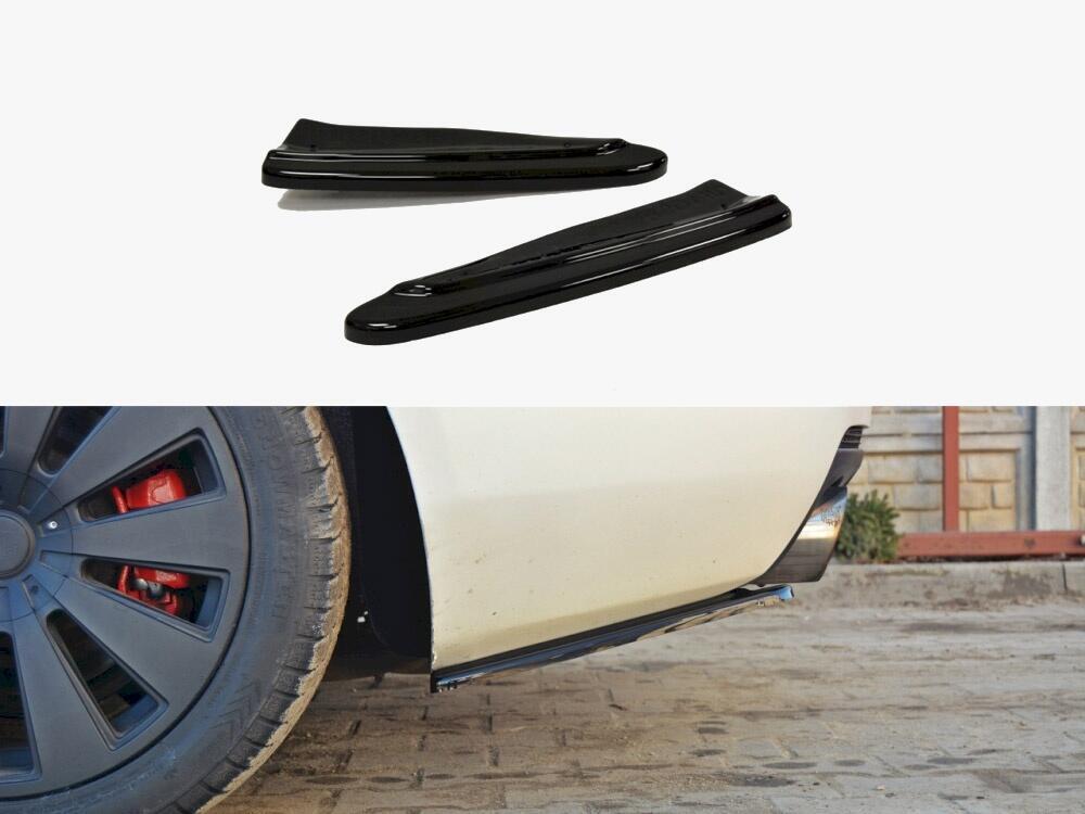 Rear Side Splitters Chevrolet Camaro V SS - US Version (Preface) (2009-13) - Textured