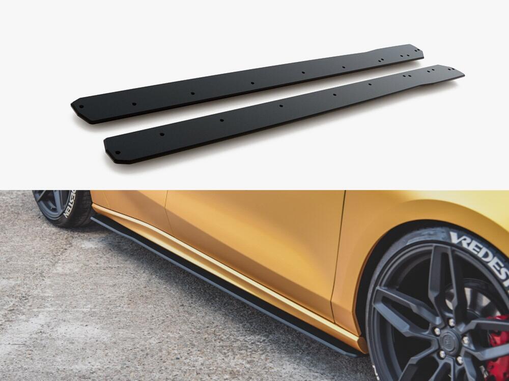 Street PRO Side Skirt Diffusers Ford Focus ST / ST-Line Mk4