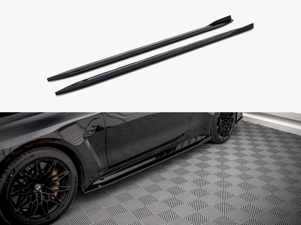 Side Skirts Diffusers V.1 Bmw M4 G82 (2021-)