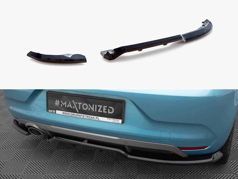 Rear Splitter (Vertical Bars) Renault Clio R.S. Line Mk5