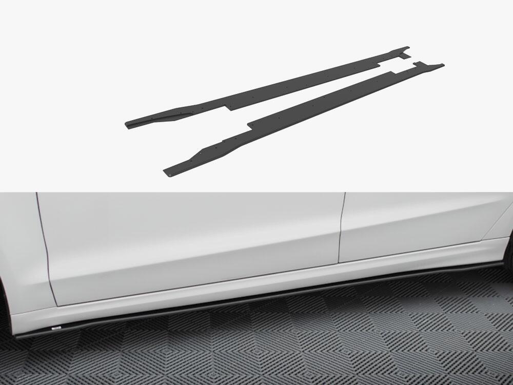 Street PRO Side Skirts Diffusers Ford Mondeo Sport Mk5 Facelift / Fusion Sport Mk2 Facelift