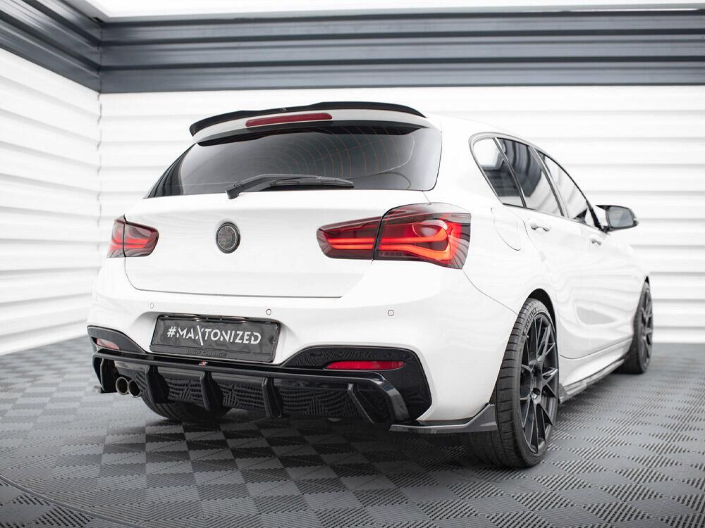 Rear Side Splitters (For rear valance v.3) BMW 1 M-Pack / M140i F20 Facelift