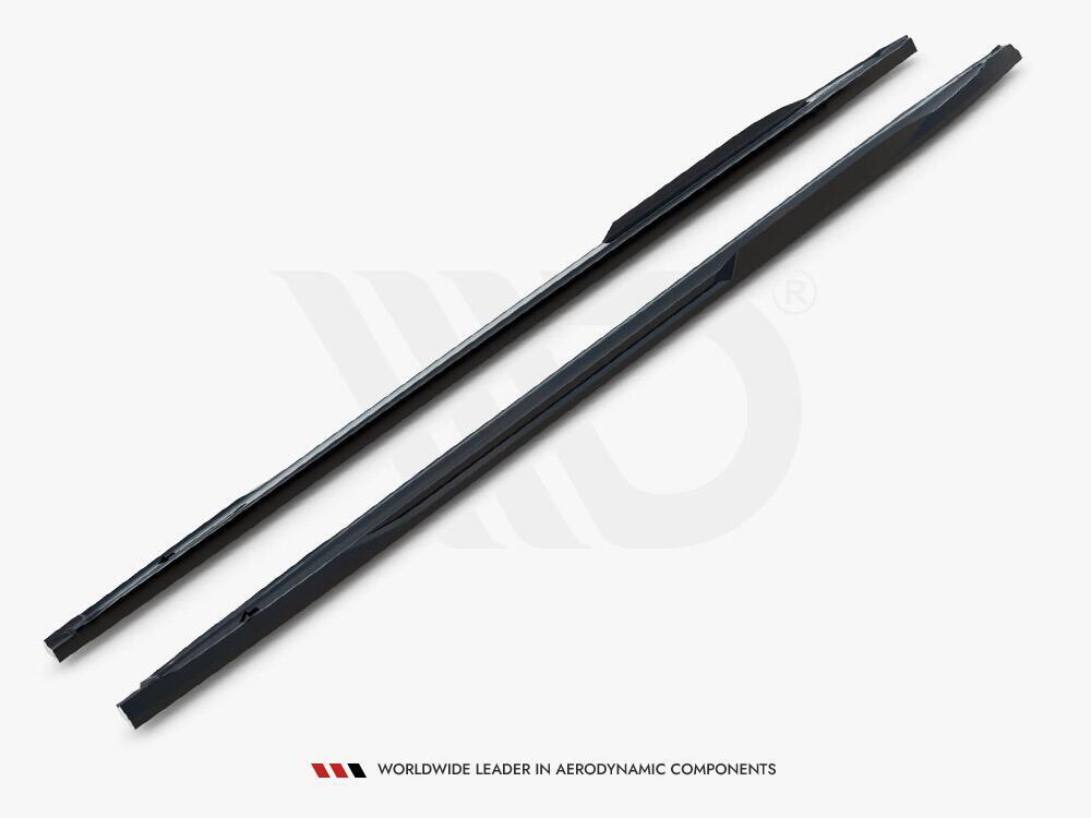 Side Skirts Diffusers V.2 Audi S3 Sportback / A3 S-Line Sportback 8Y Facelift